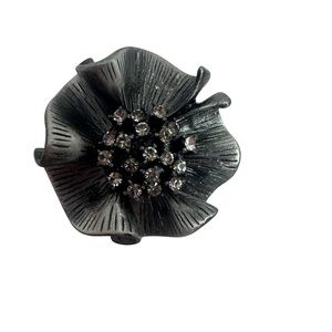 NWT Premier Designs Camille Rhinestone Flower Brooch & Pendant